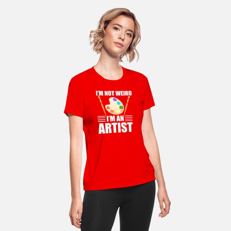 I'm Not Weird I'm An Artist Portrait Artist