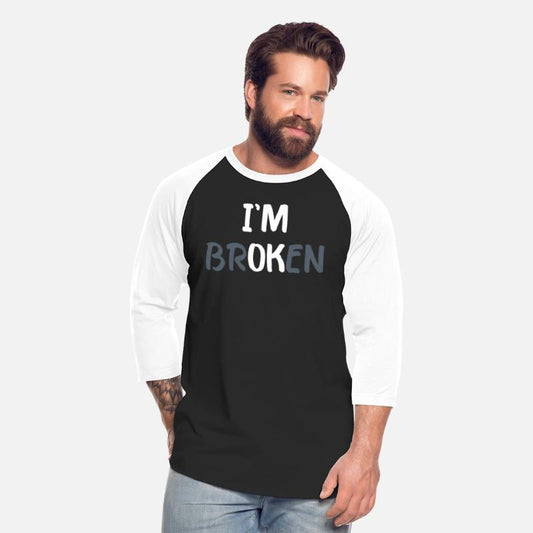 I'M Ok I'M Broken Mental Health Awareness Invisibl