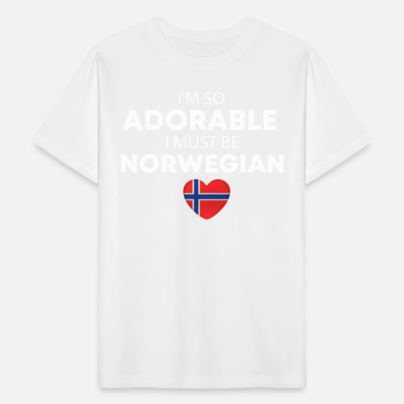 I'm so adorable I must be Norwegian Funny