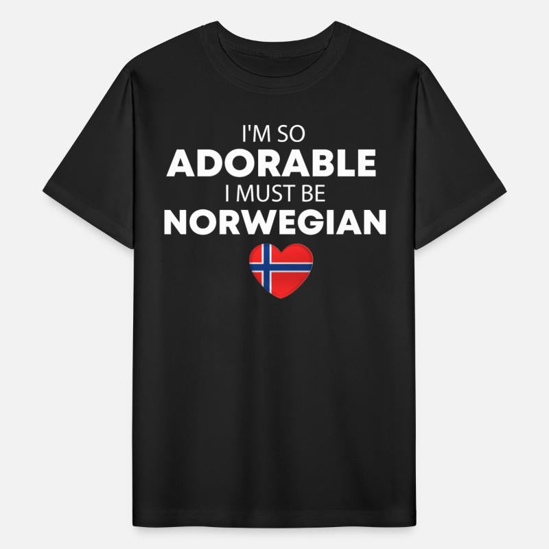 I'm so adorable I must be Norwegian Funny