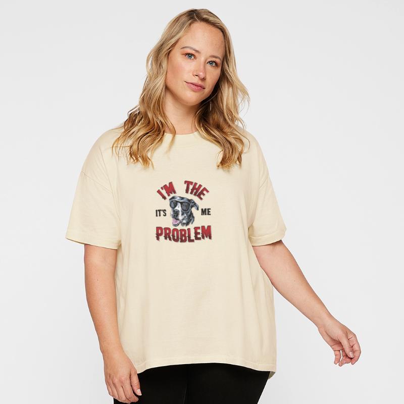 "I'm the Problem" Vintage Dog Tee