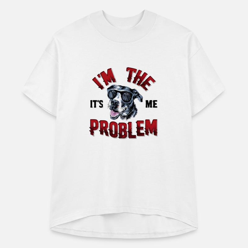"I'm the Problem" Vintage Dog Tee