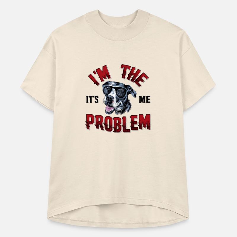 "I'm the Problem" Vintage Dog Tee