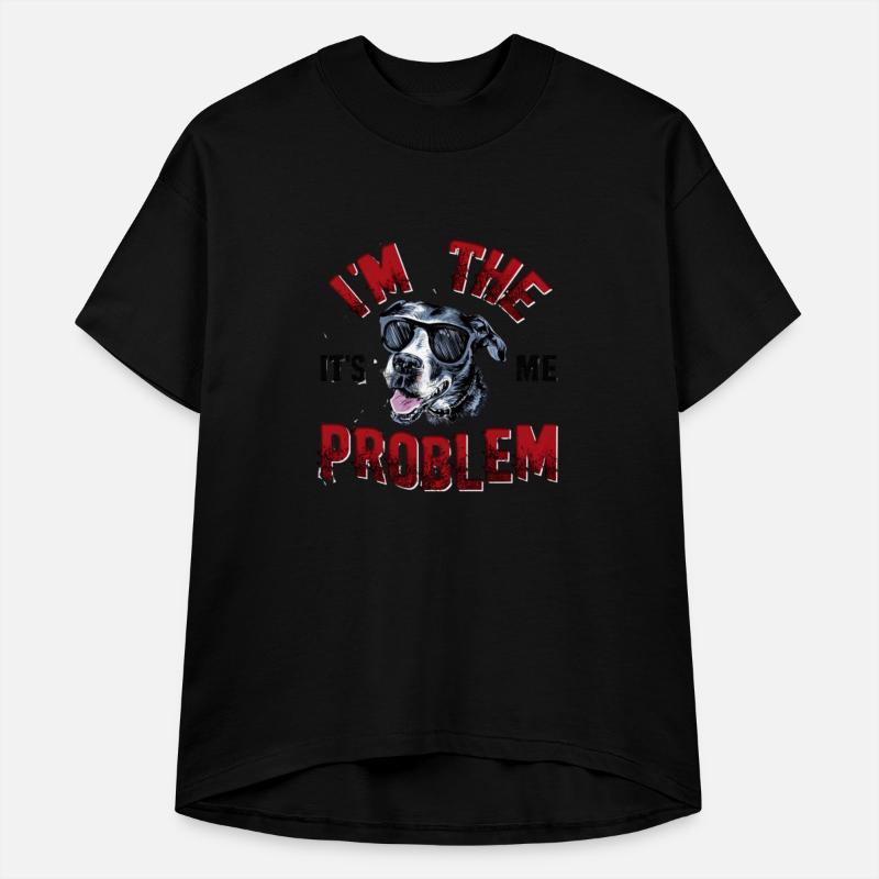 "I'm the Problem" Vintage Dog Tee