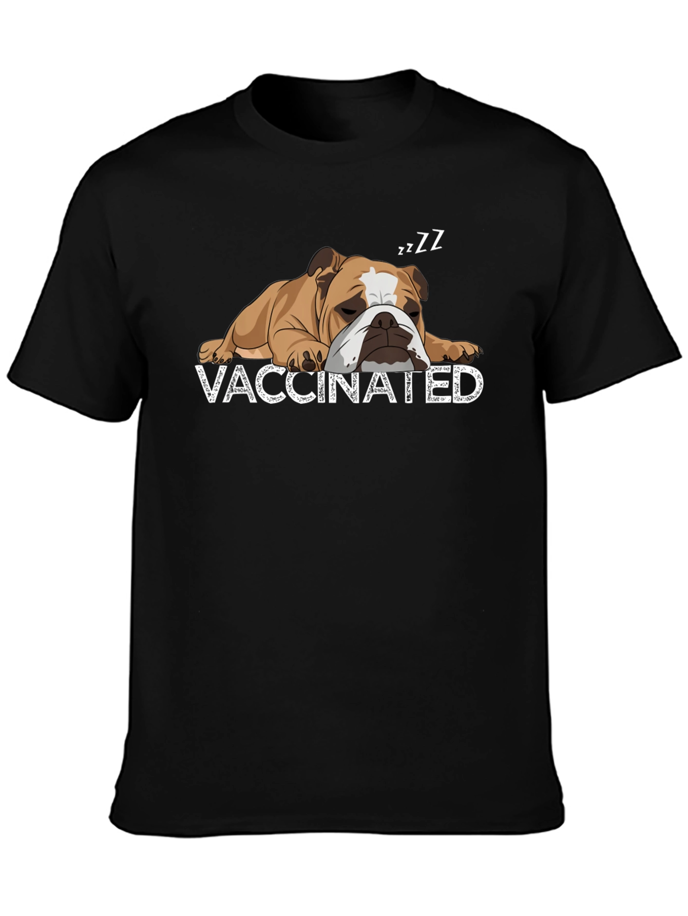 Vaccinated Bulldog T-Shirt