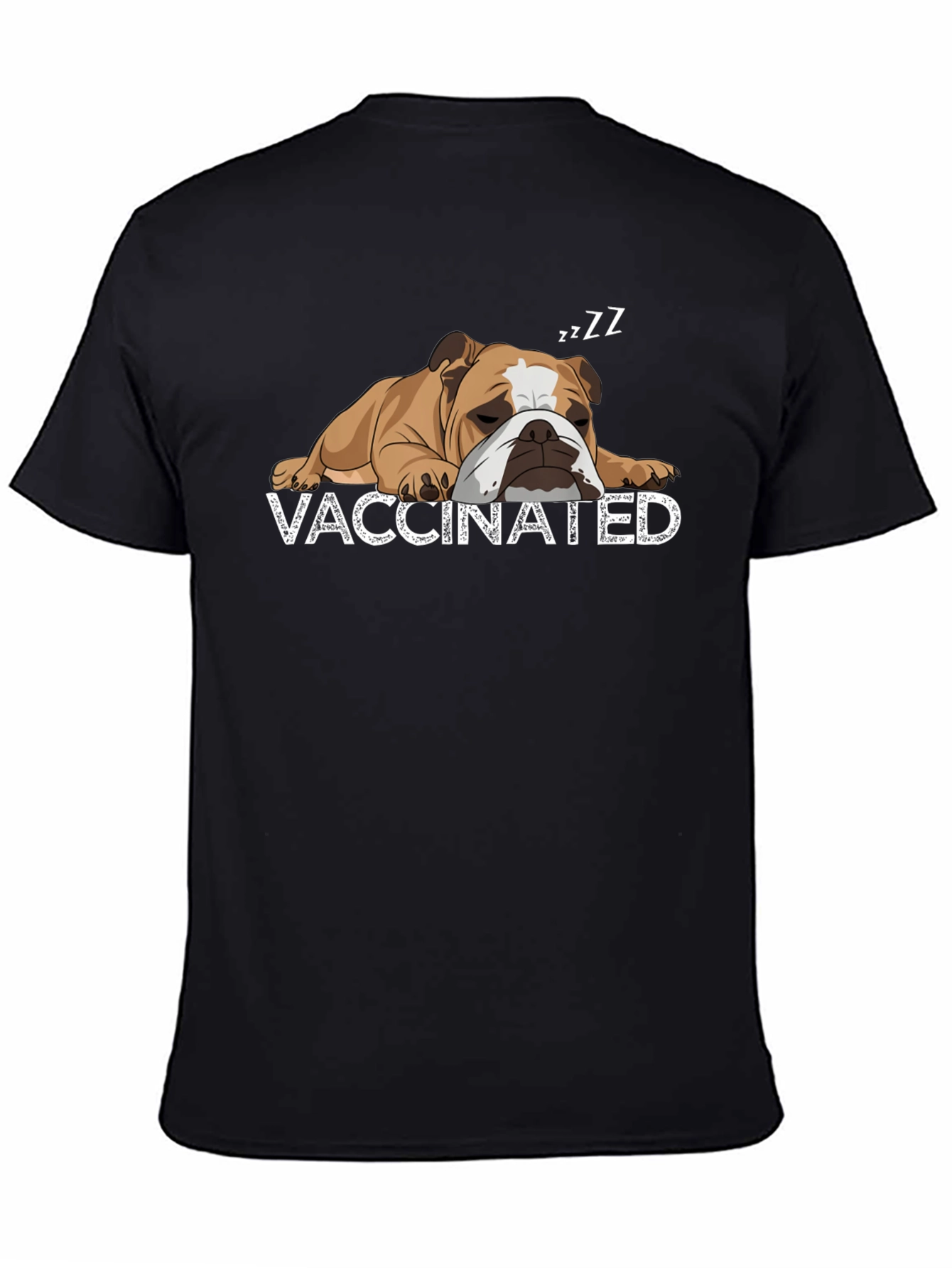 Vaccinated Bulldog T-Shirt