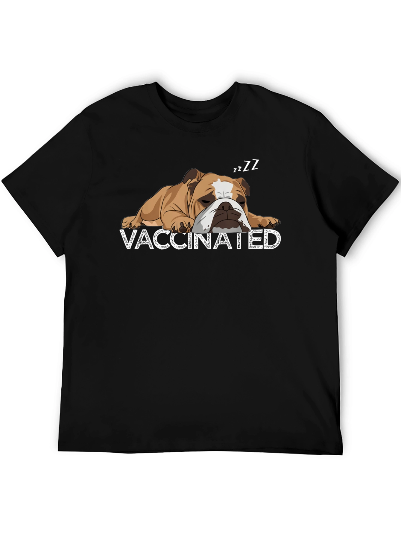Vaccinated Bulldog T-Shirt