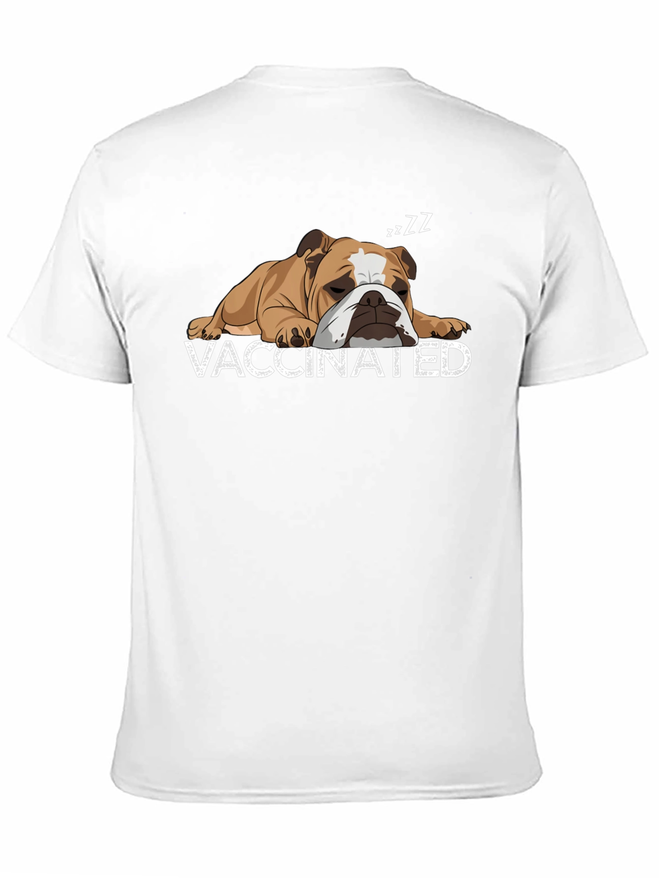 Vaccinated Bulldog T-Shirt