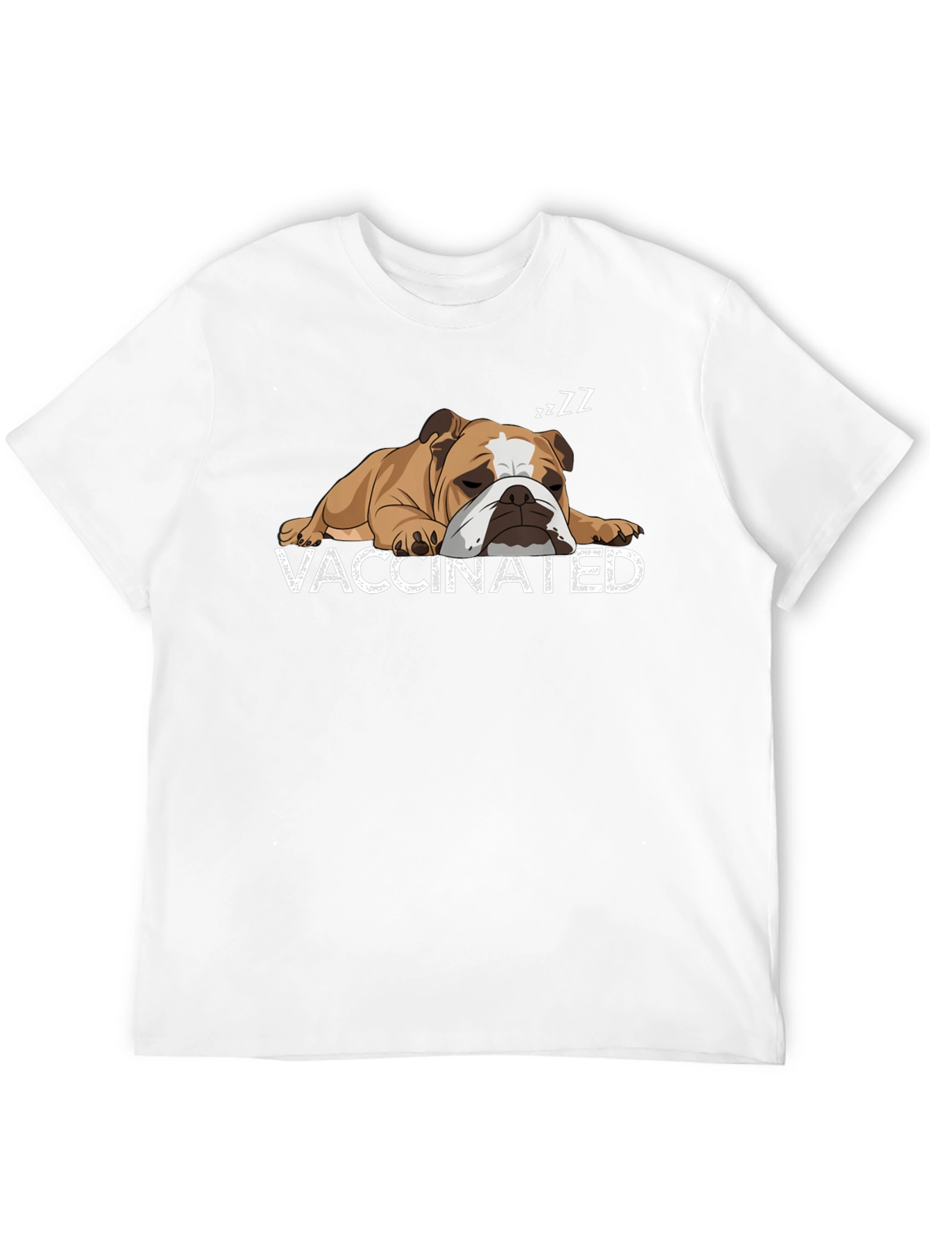 Vaccinated Bulldog T-Shirt