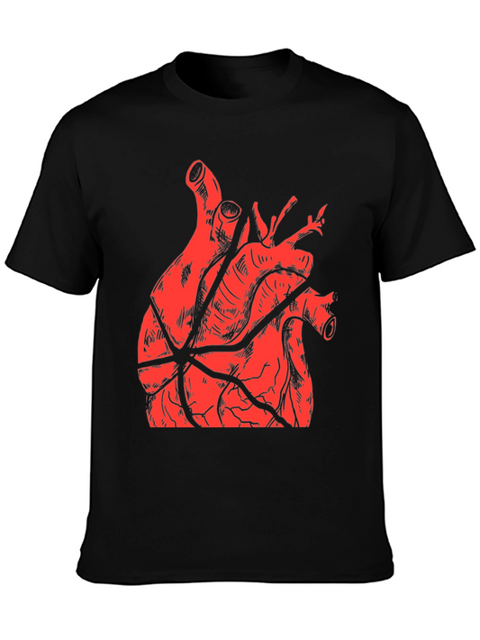 Anatomical Heart Graphic Print Tee