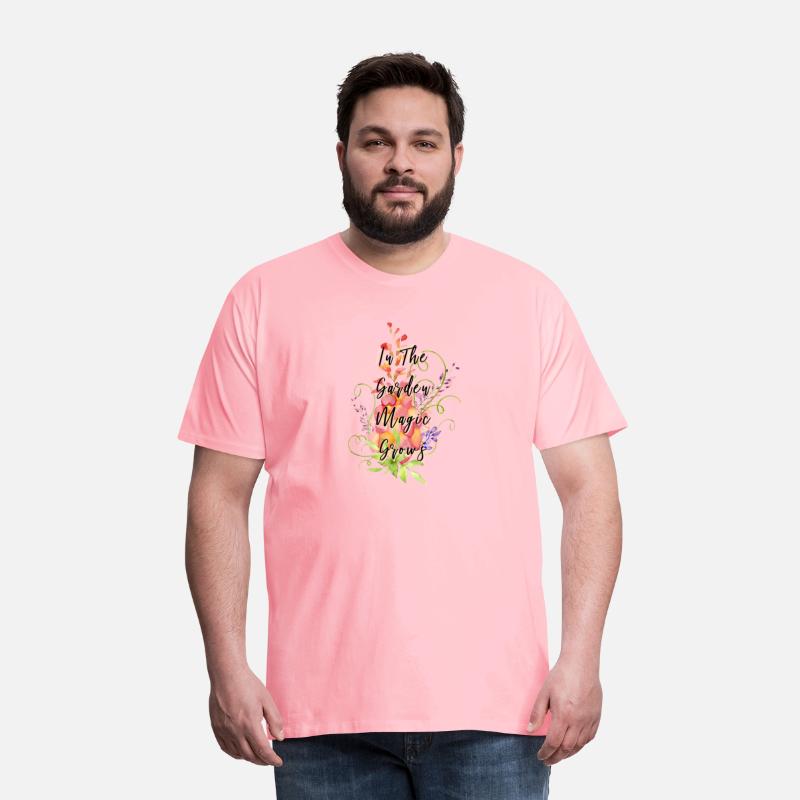 In the Garden Magic Grows Gardening Design T-Shirt