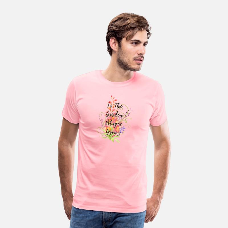 In the Garden Magic Grows Gardening Design T-Shirt