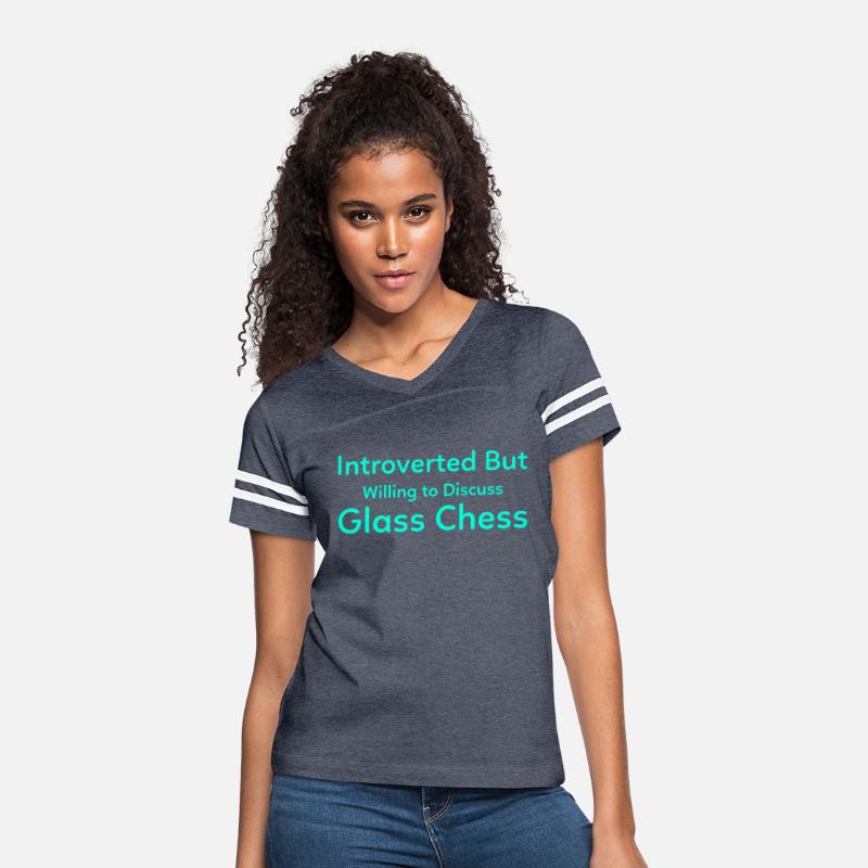 Introverted But Willing to Discuss Glass Chess