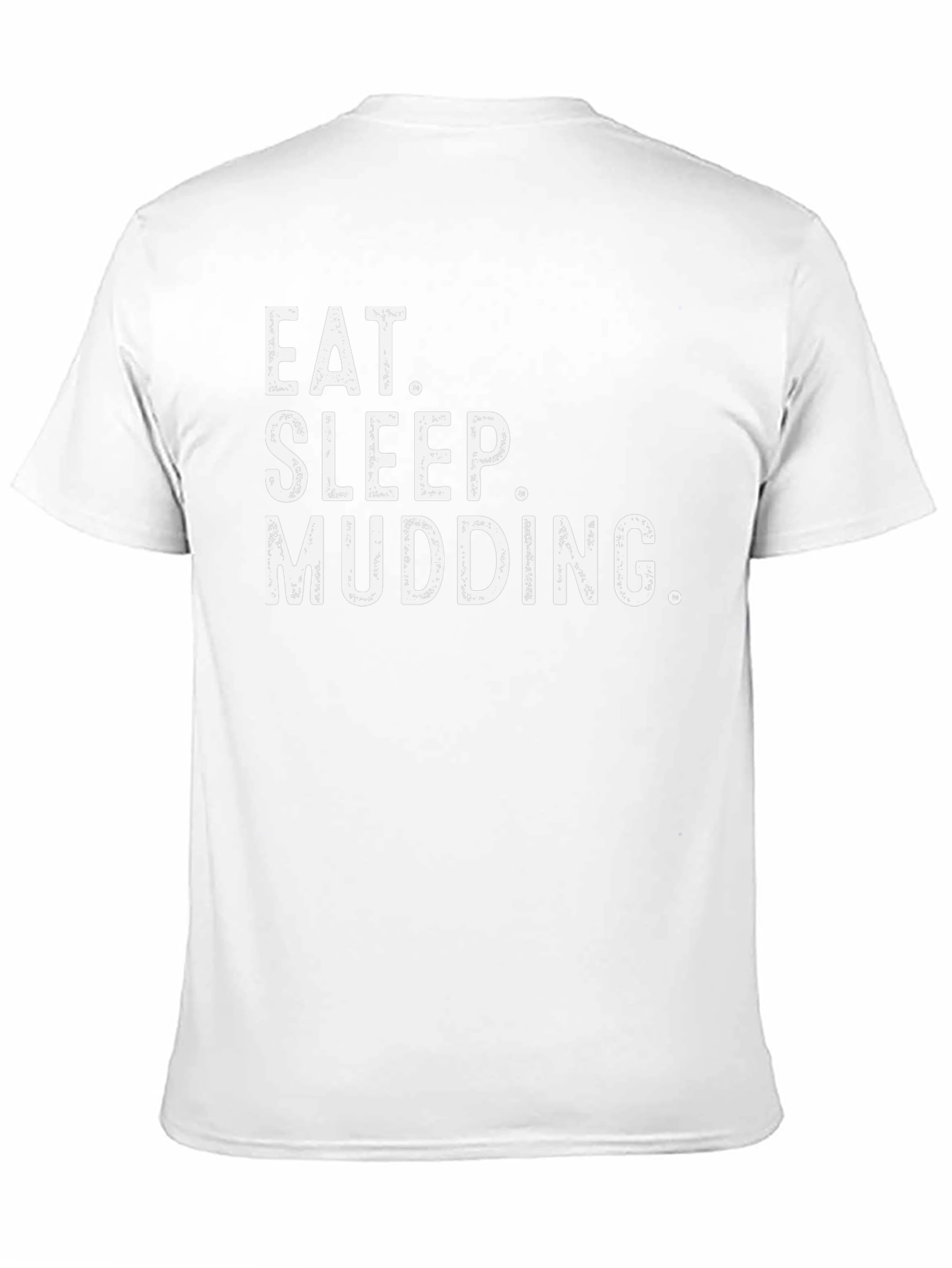 Eat Sleep Mudding Black T-Shirt