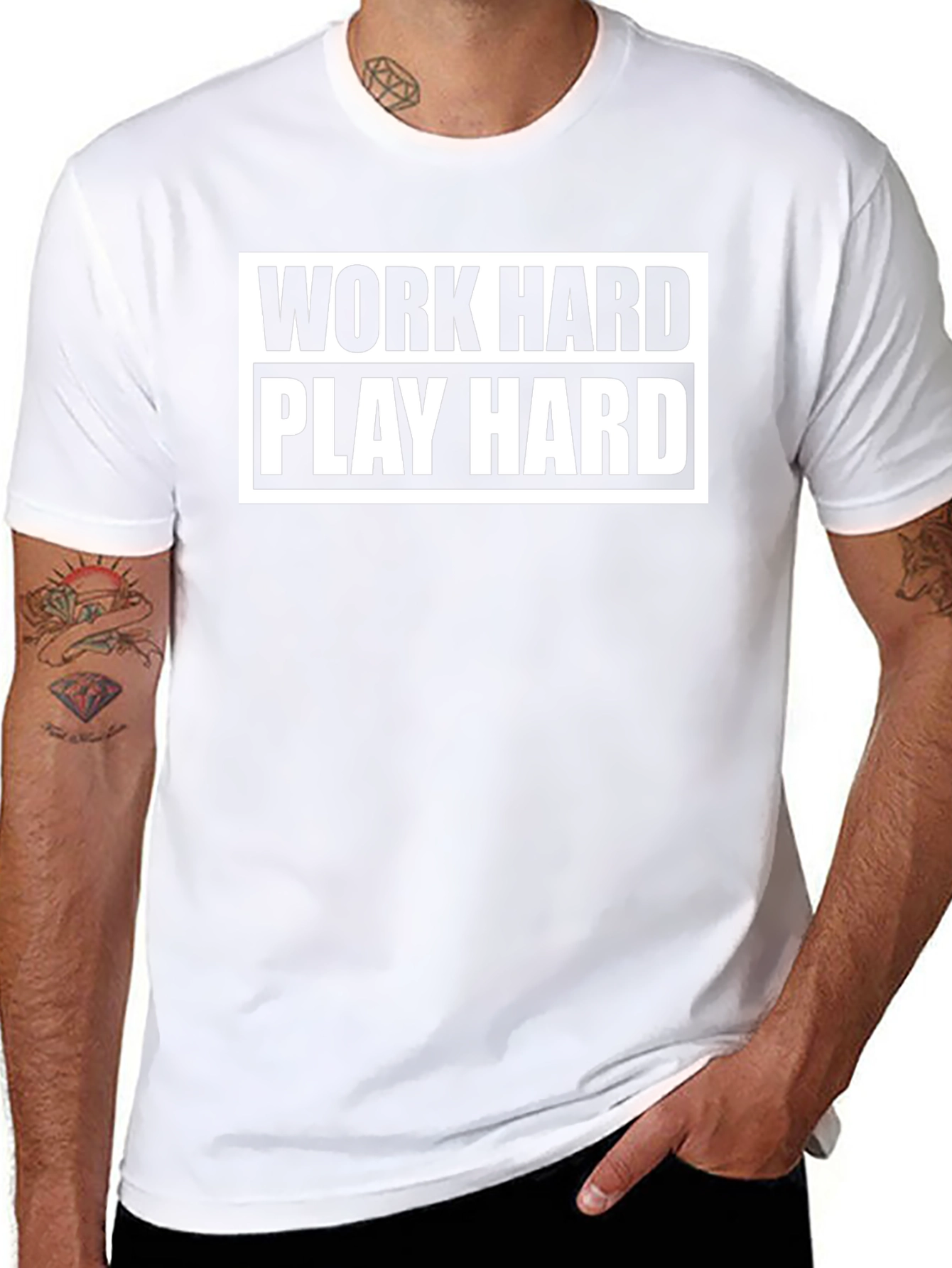 Work Hard Play Hard Graphic Tee