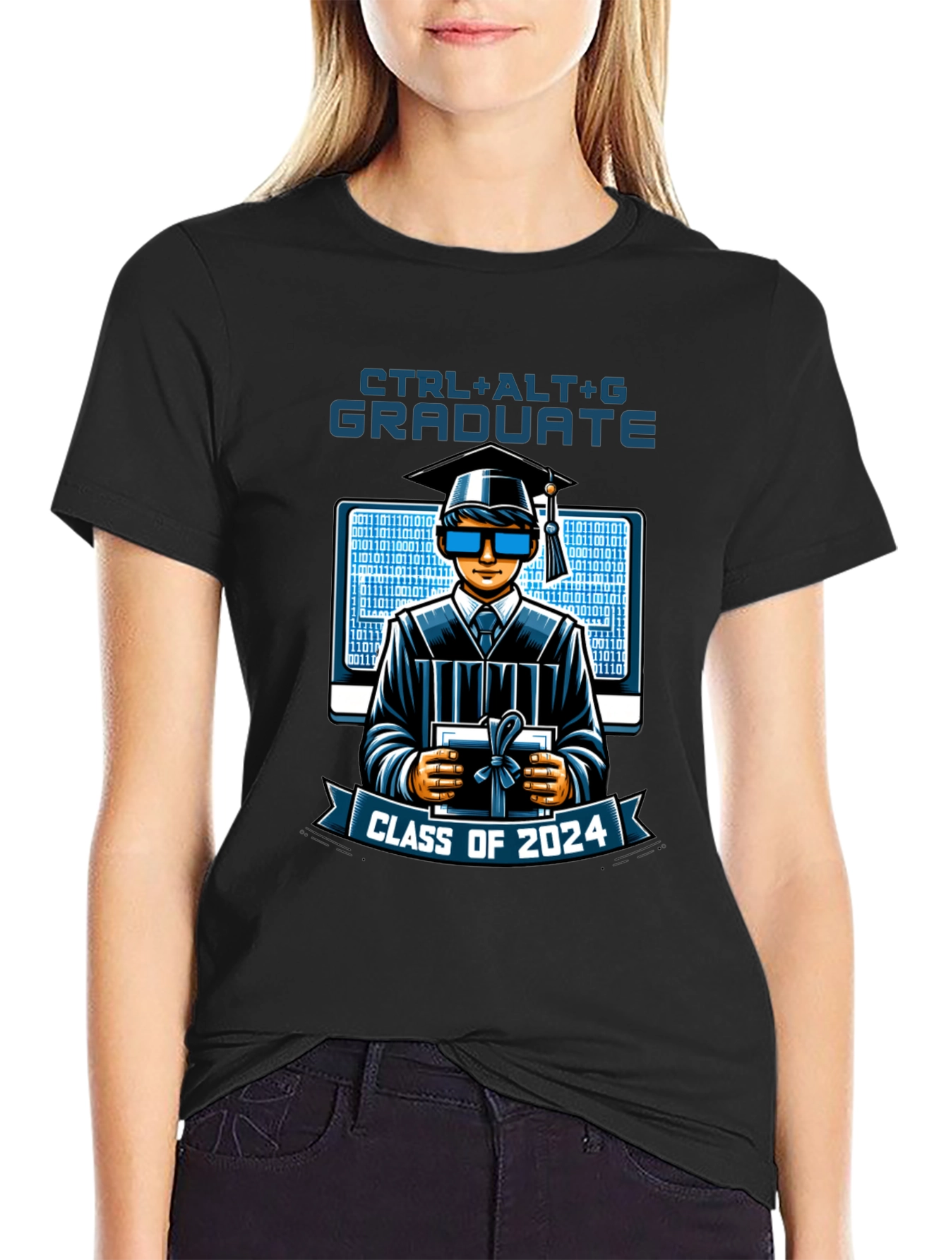 CTRL+ALT+G Graduate T-Shirt - Class of 2024