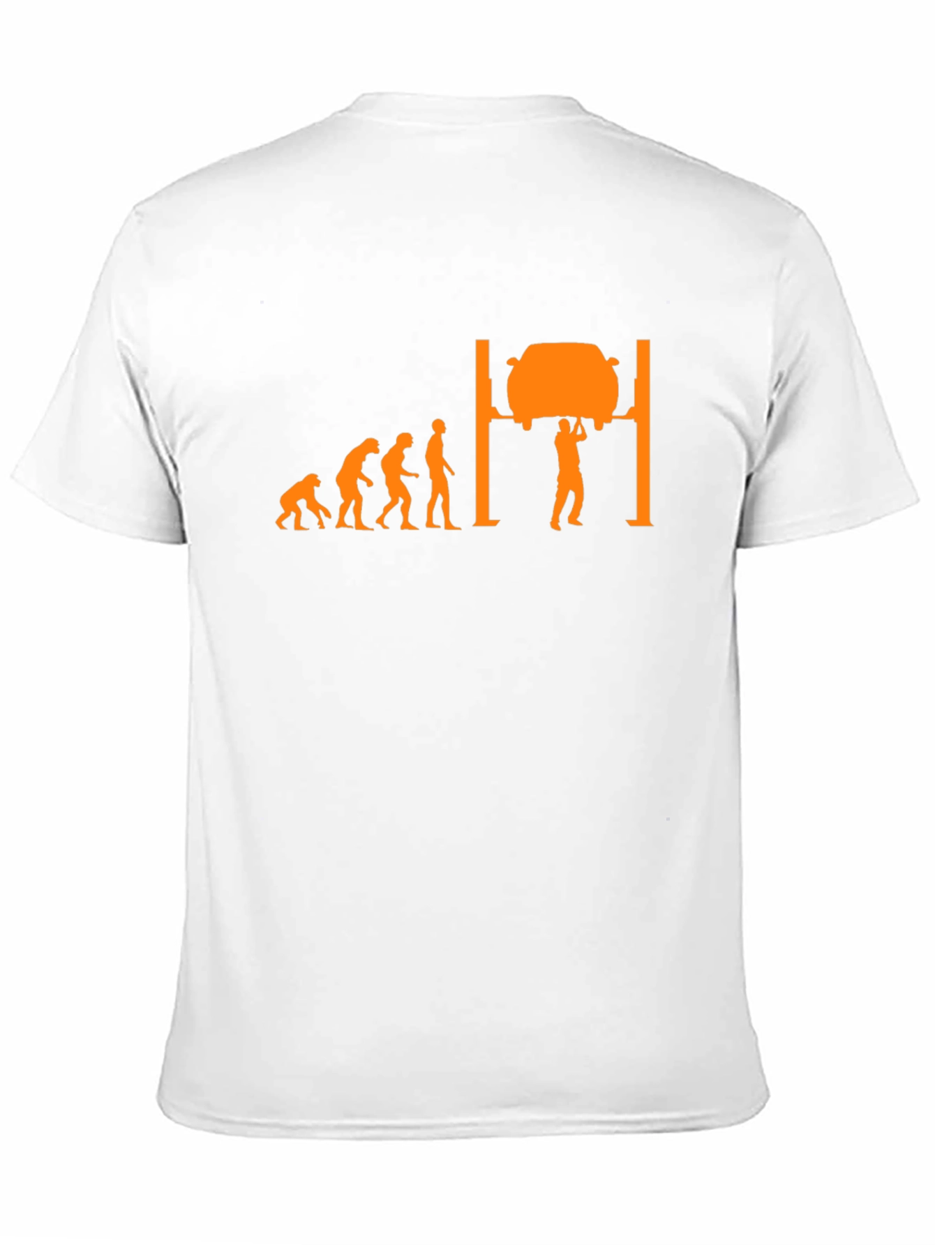 Mechanic Evolution Black Graphic Tee