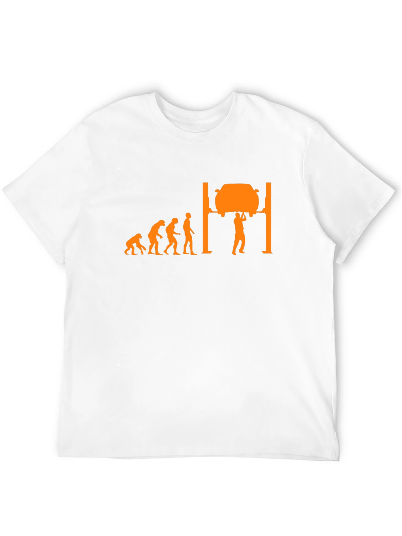 Mechanic Evolution Black Graphic Tee