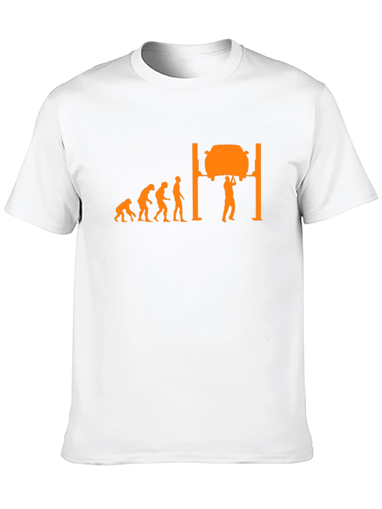 Mechanic Evolution Black Graphic Tee
