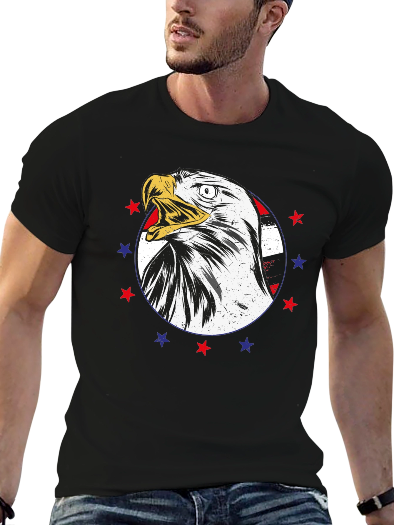 American Eagle Graphic Print T-Shirt