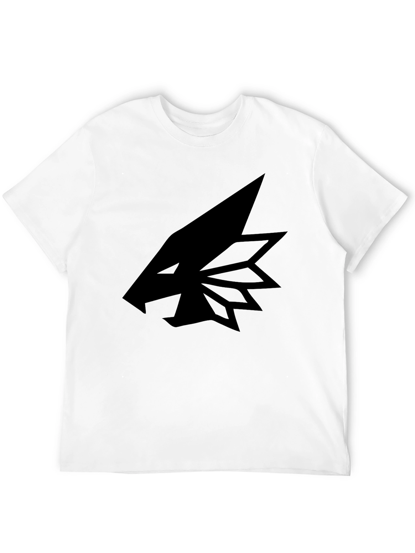 Geometric Wolf Graphic T-Shirt