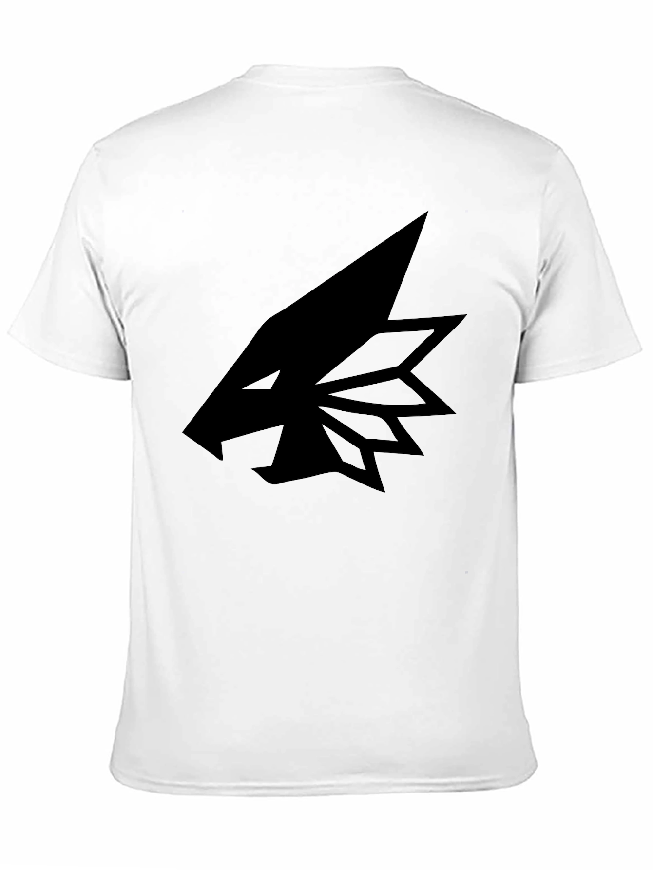 Geometric Wolf Graphic T-Shirt