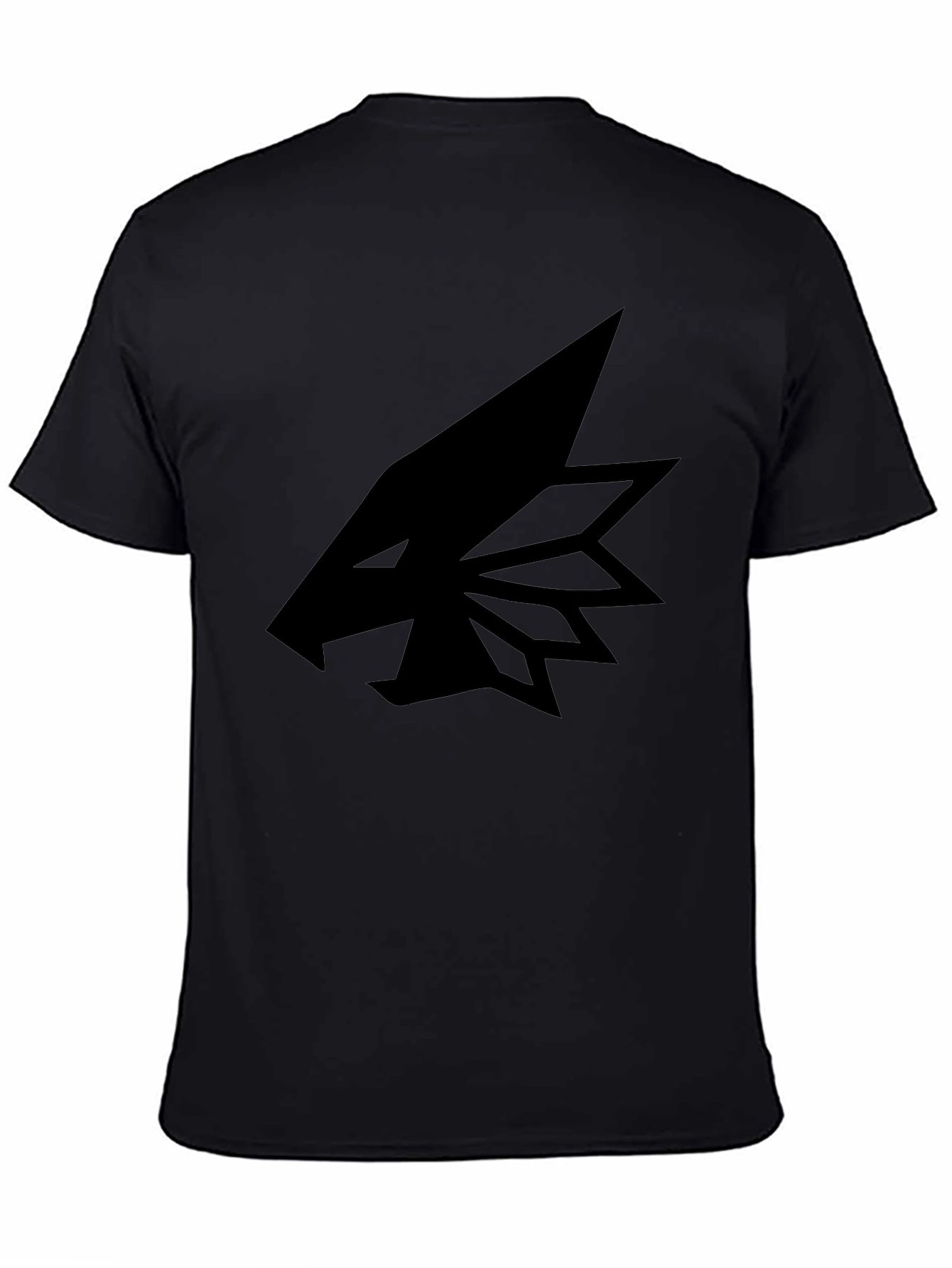 Geometric Wolf Graphic T-Shirt