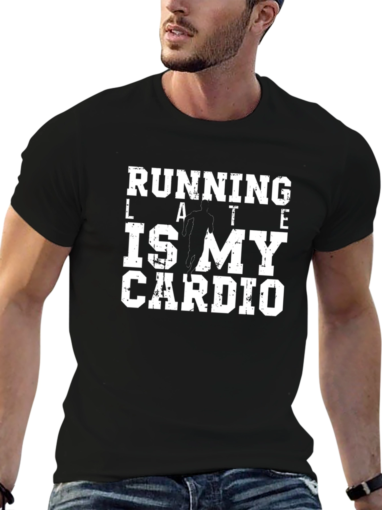 Running Late Is My Cardio Graphic Tee