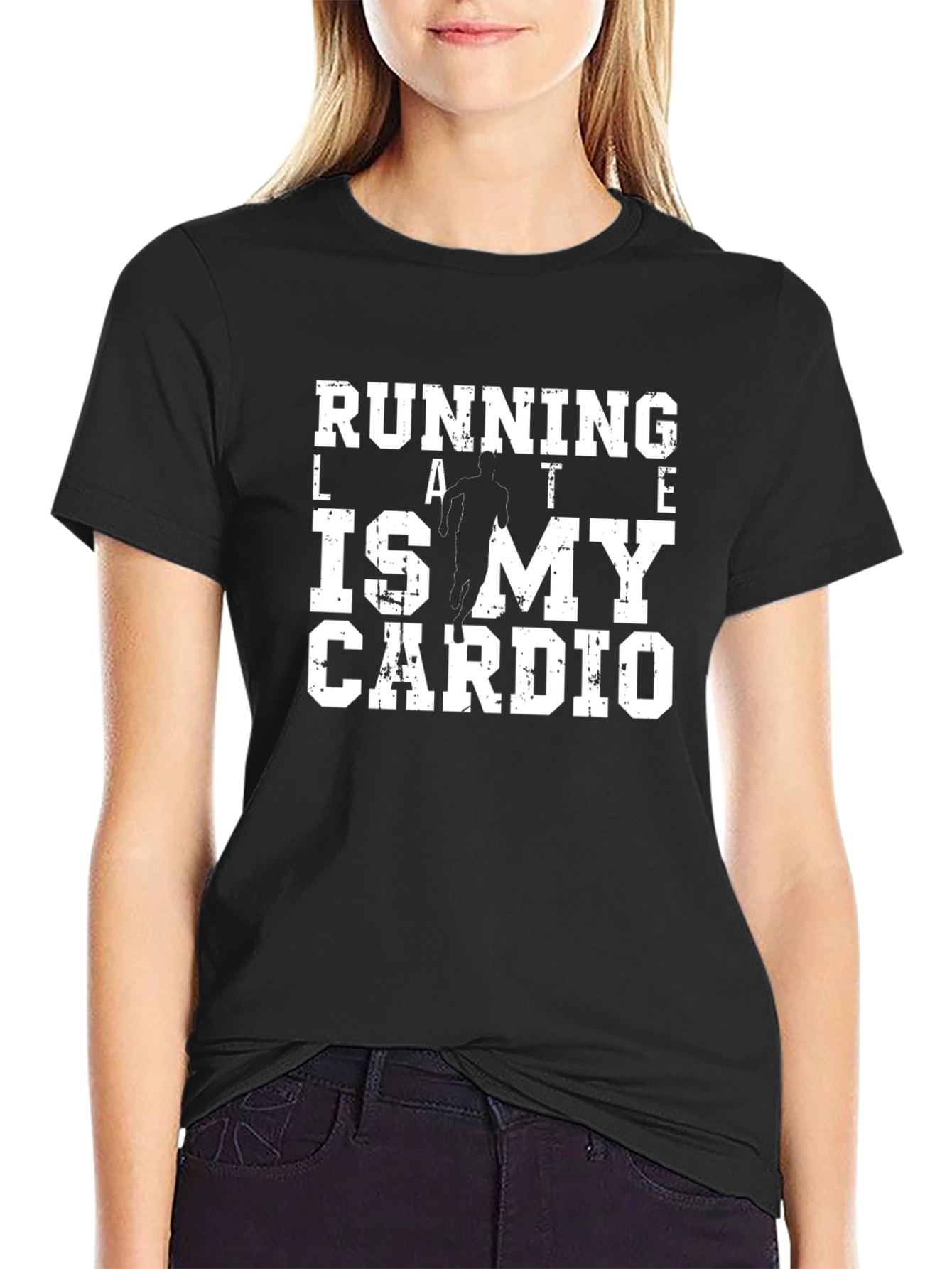 Running Late Is My Cardio Graphic Tee