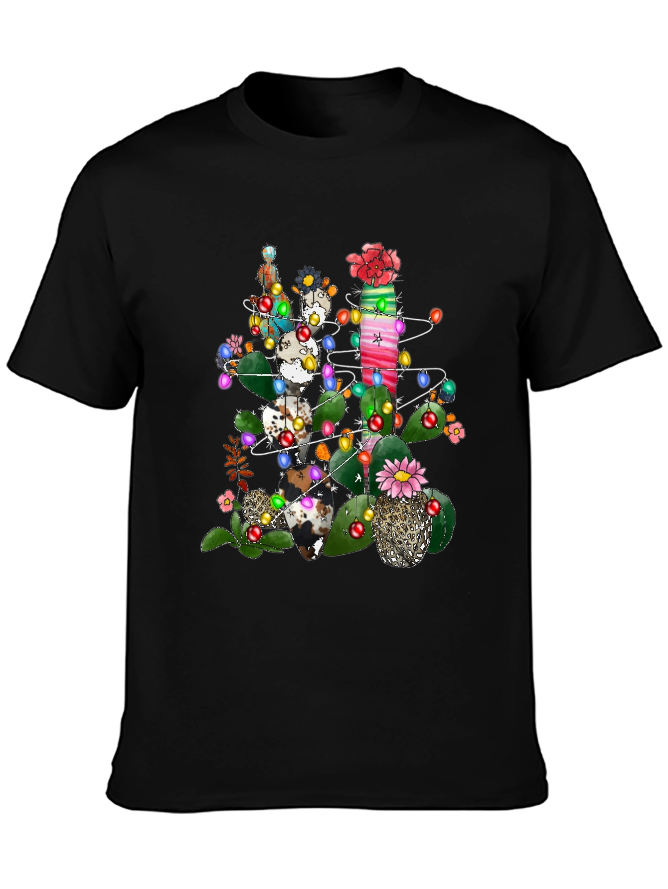 Cactus Christmas T-Shirt