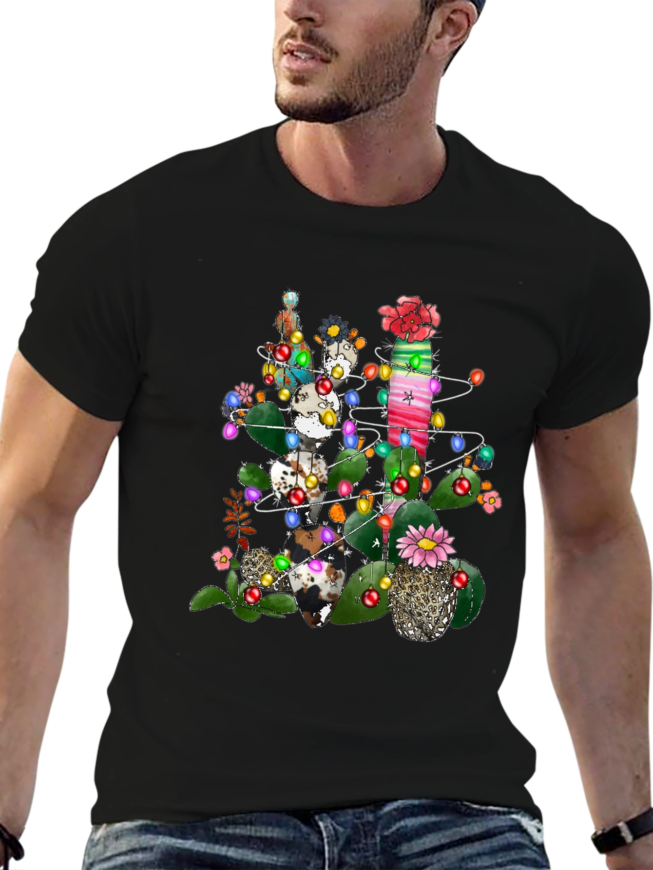 Cactus Christmas T-Shirt