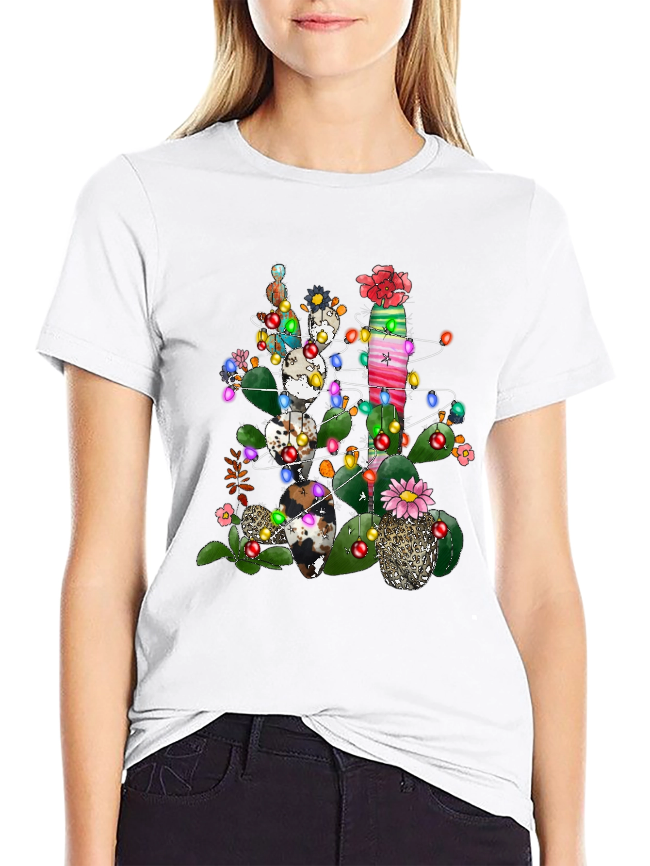 Cactus Christmas T-Shirt