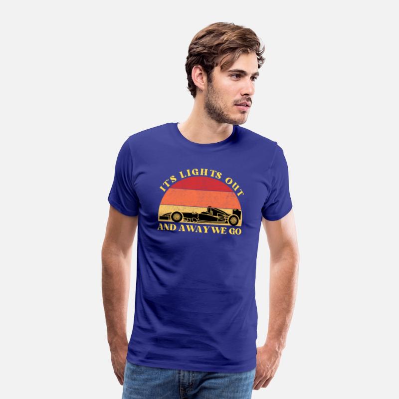 Its Lights Out And Away We Go Retro Sunset Formula