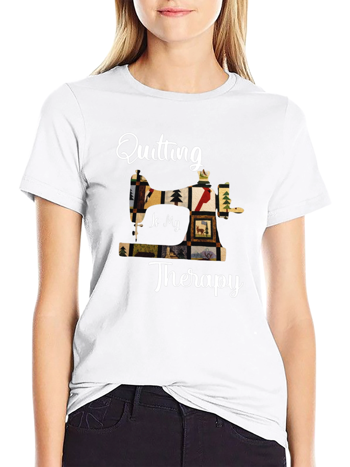 Quitting is My Therapy Sewing T-Shirt