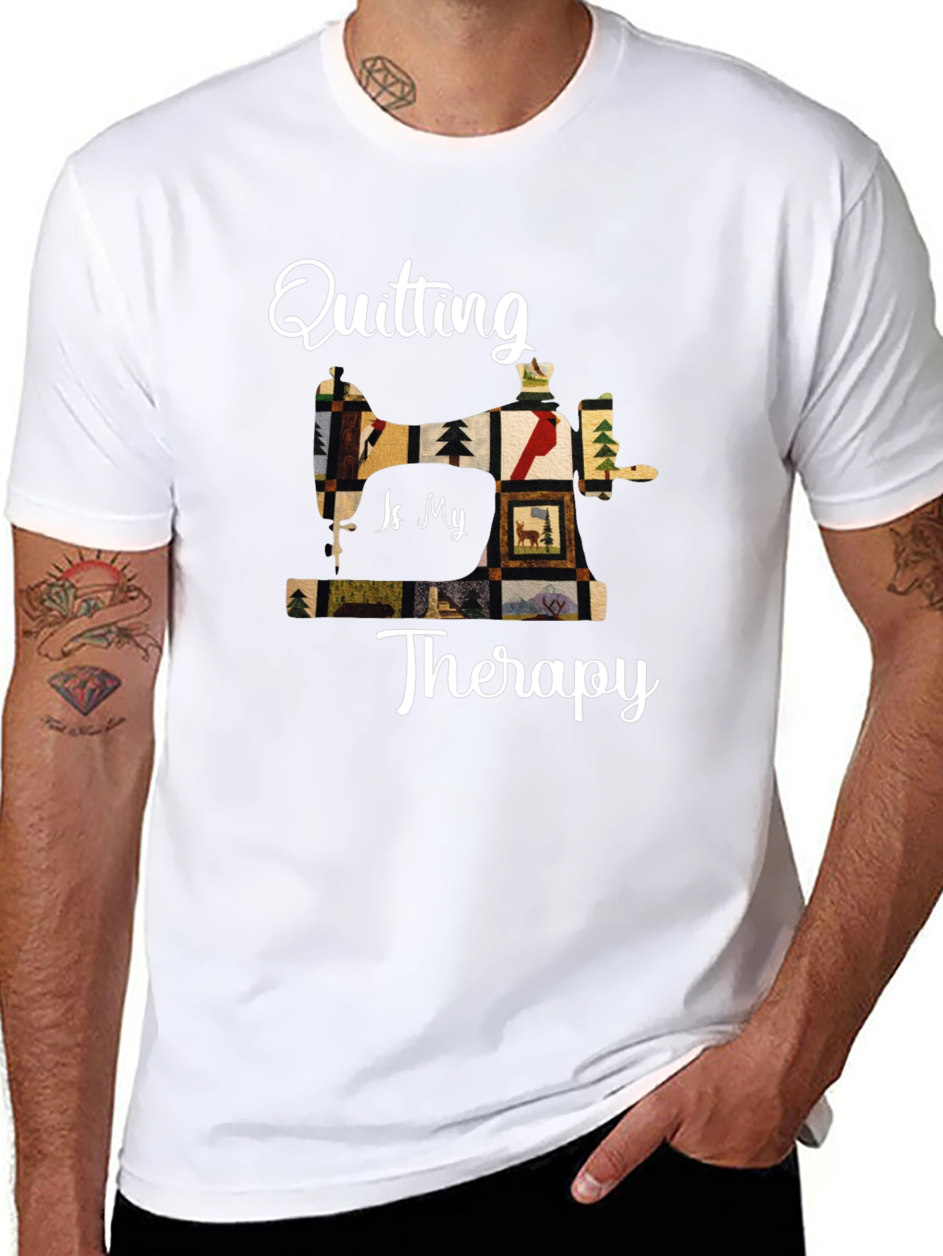 Quitting is My Therapy Sewing T-Shirt
