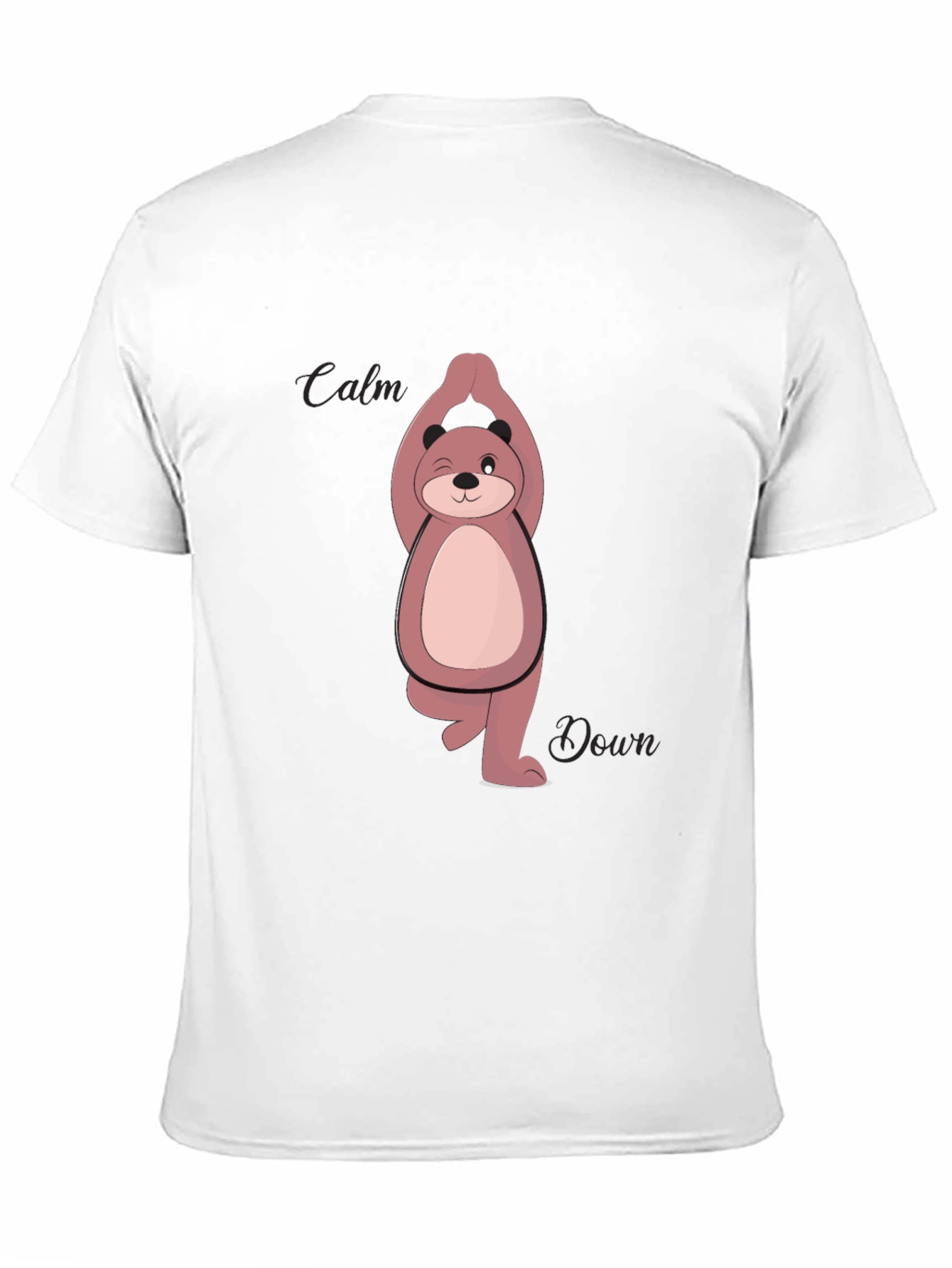 Yoga Bear Graphic T-Shirt - Relaxed Fit