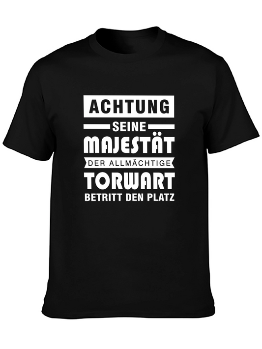 Achtung Torwart T-Shirt - Majestic Goalie