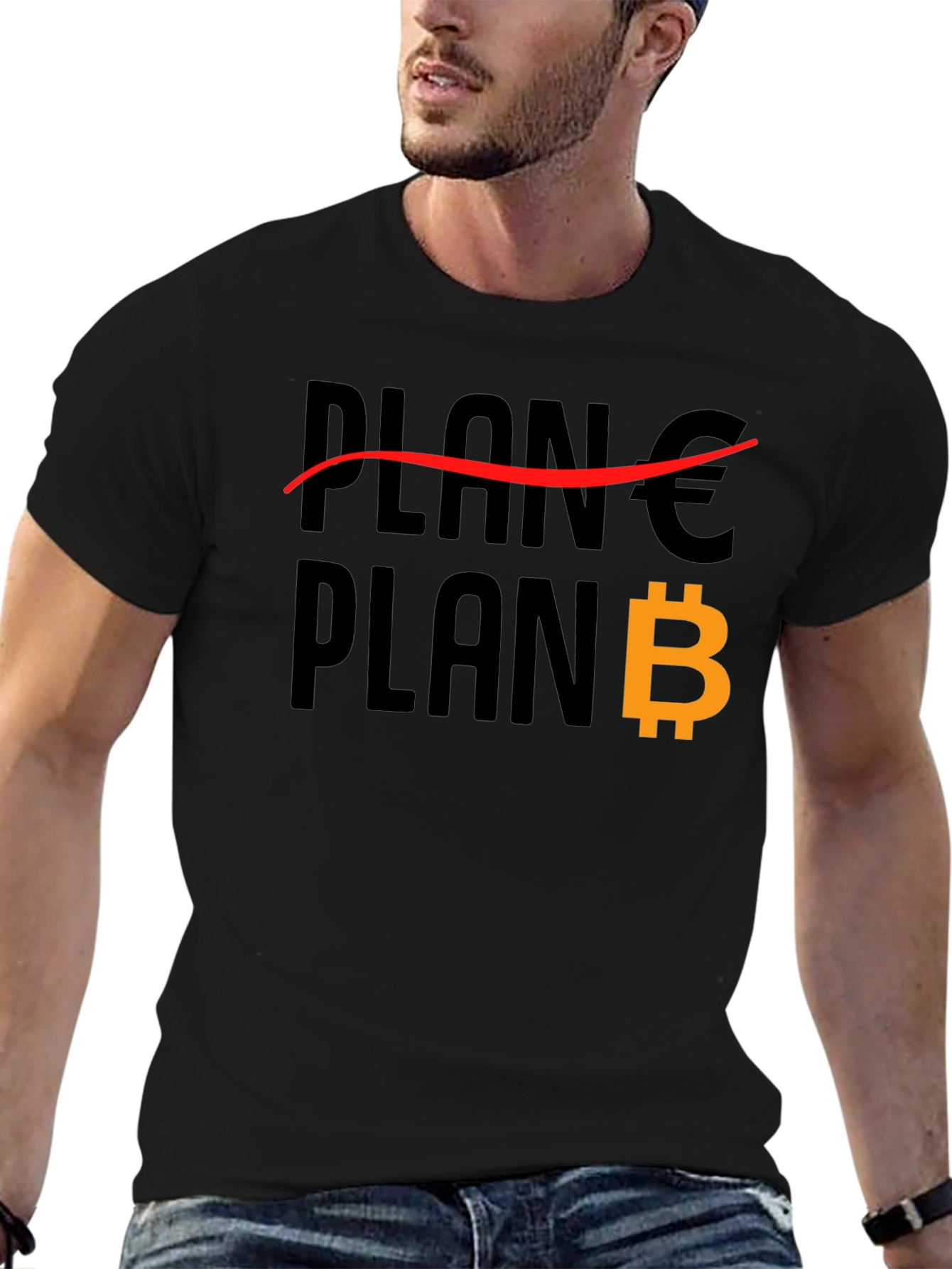 Plan B Bitcoin T-Shirt - Crypto HODL Tee