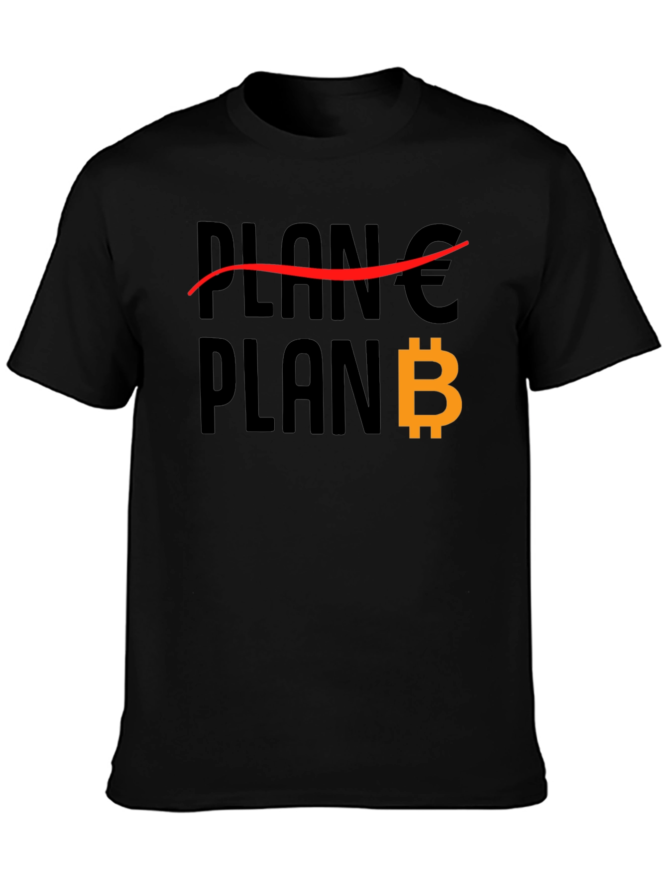 Plan B Bitcoin T-Shirt - Crypto HODL Tee