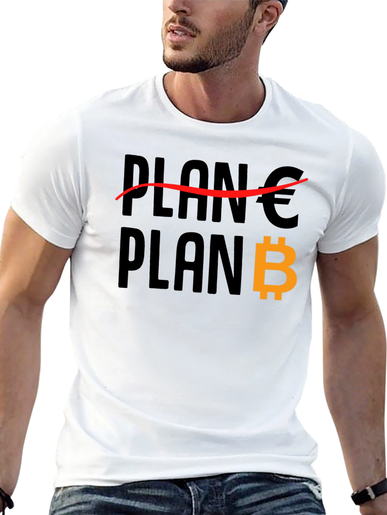 Plan B Bitcoin T-Shirt - Crypto HODL Tee