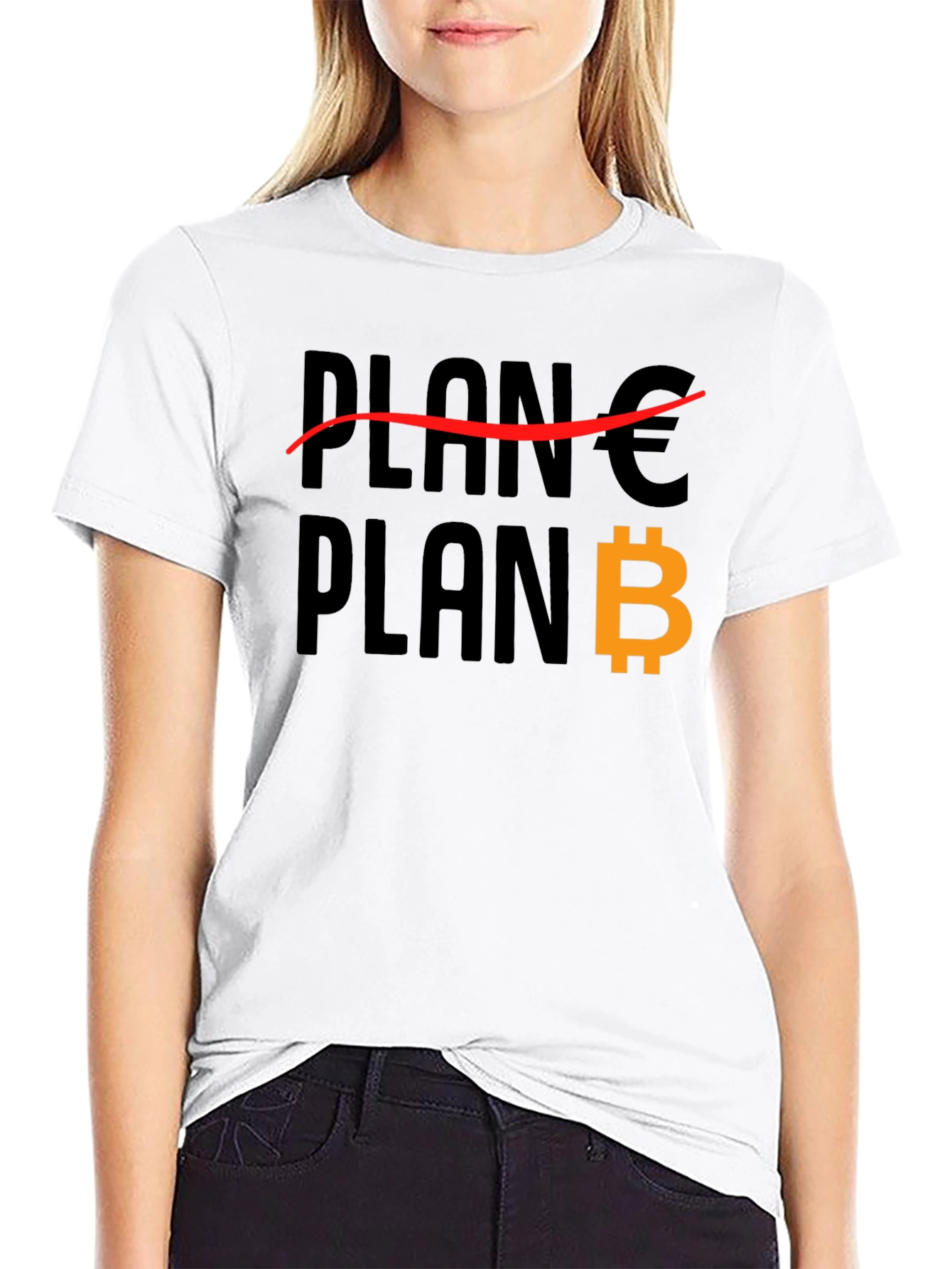 Plan B Bitcoin T-Shirt - Crypto HODL Tee