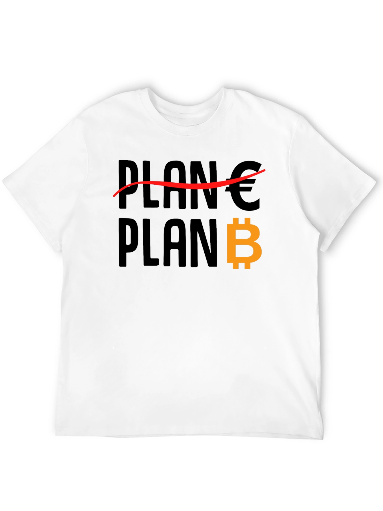 Plan B Bitcoin T-Shirt - Crypto HODL Tee