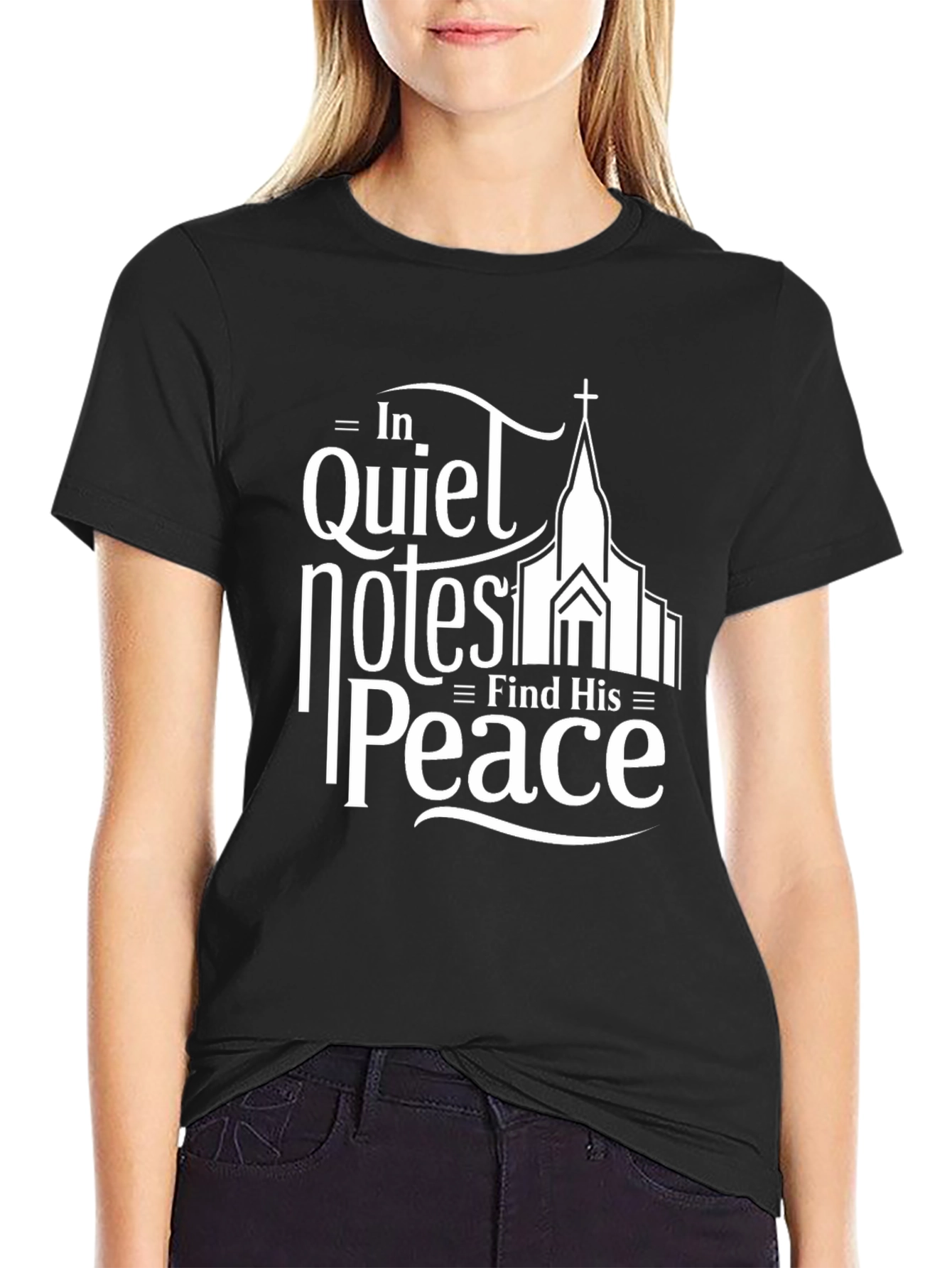 In Quiet Notes Find His Peace T-Shirt