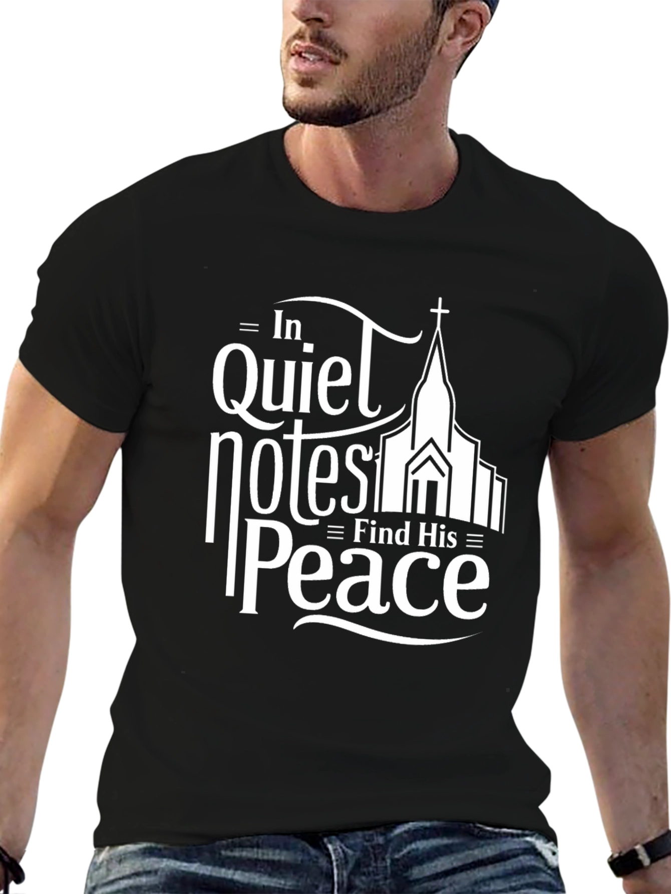 In Quiet Notes Find His Peace T-Shirt