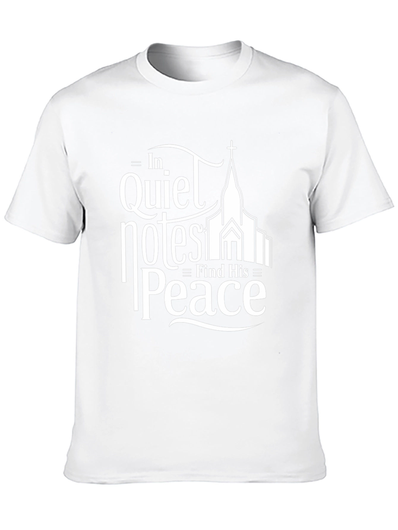 In Quiet Notes Find His Peace T-Shirt