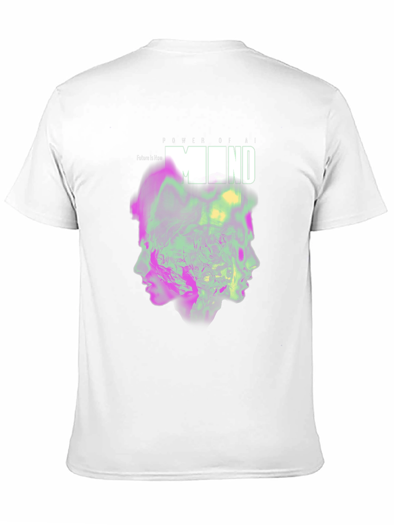 Power of AI Mind T-Shirt - Futuristic Design