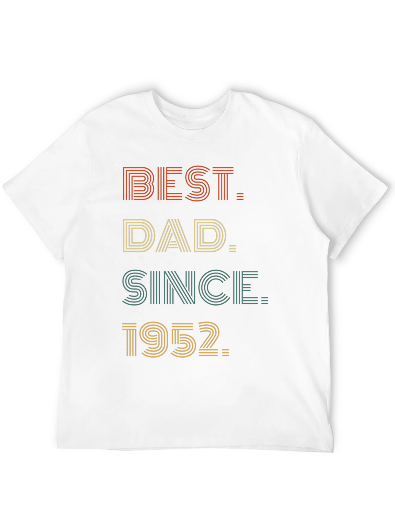 Best Dad Since 1952 Retro Graphic Tee