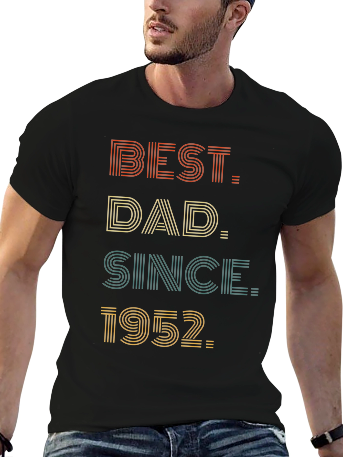 Best Dad Since 1952 Retro Graphic Tee