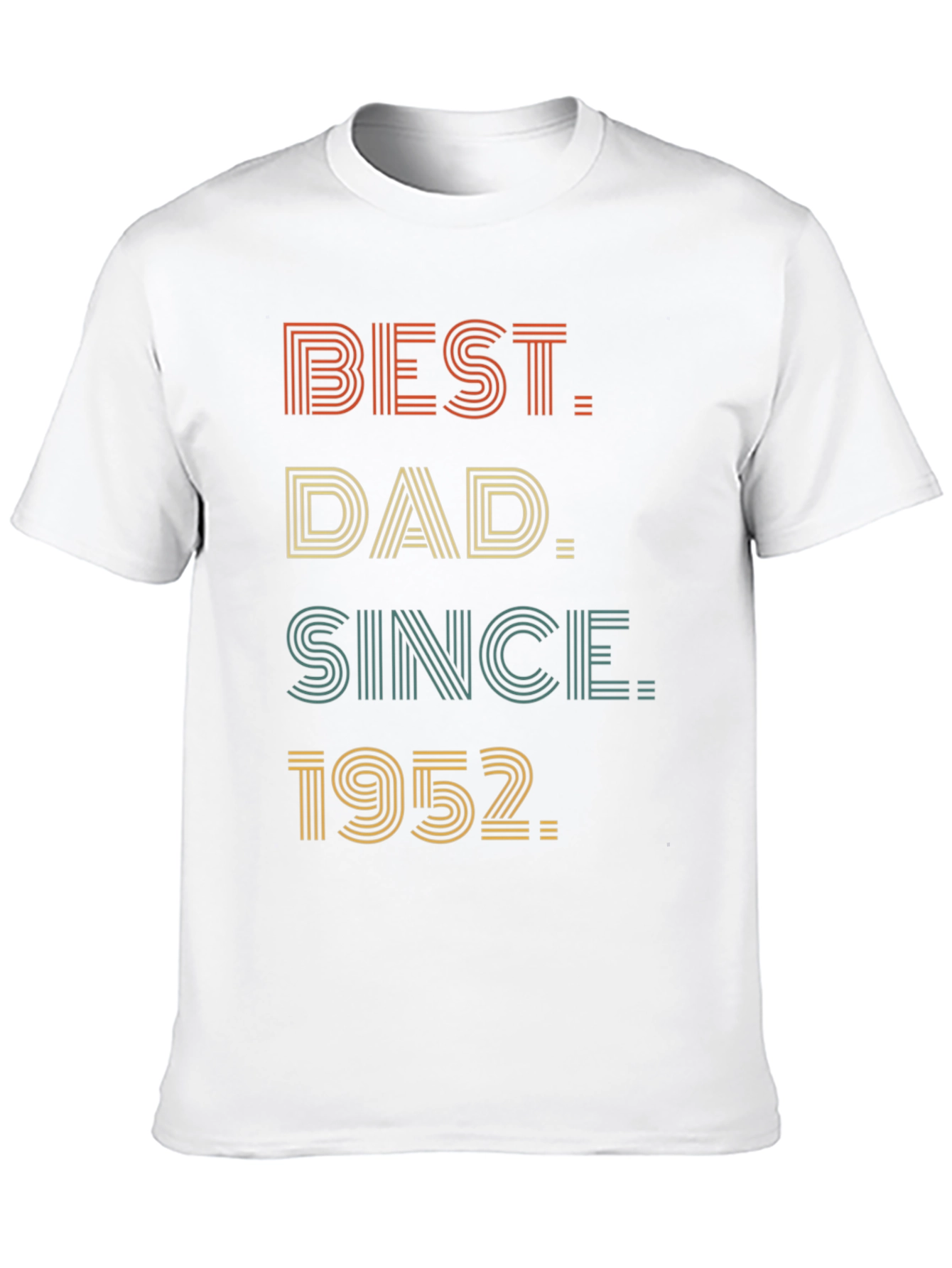 Best Dad Since 1952 Retro Graphic Tee