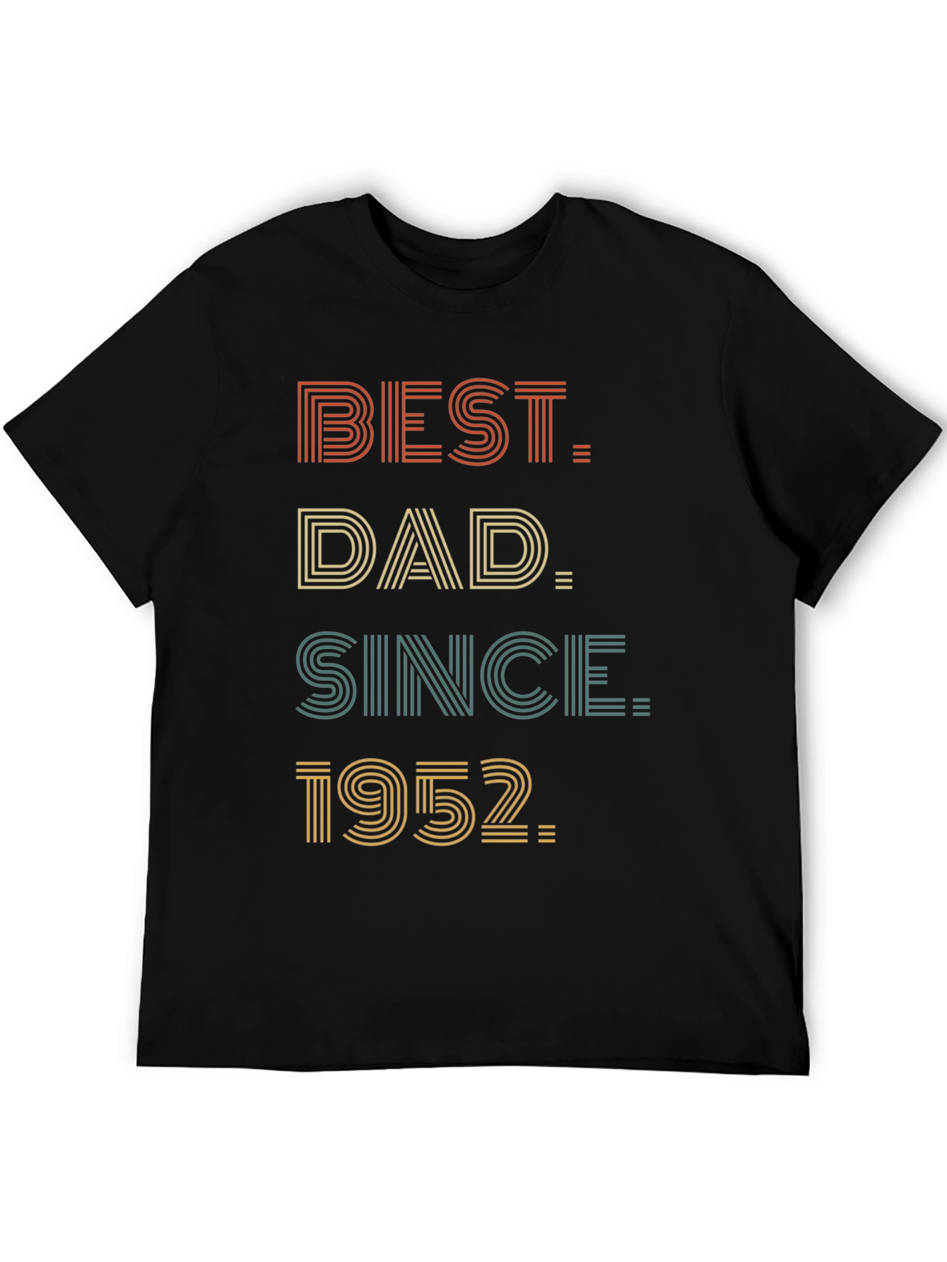 Best Dad Since 1952 Retro Graphic Tee